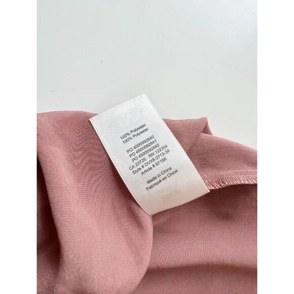 Aritzia LITTLE MOON Lover Nutmeg Brown Satin Cropped Peplum Camisole, Size XS - Picture 8 of 13